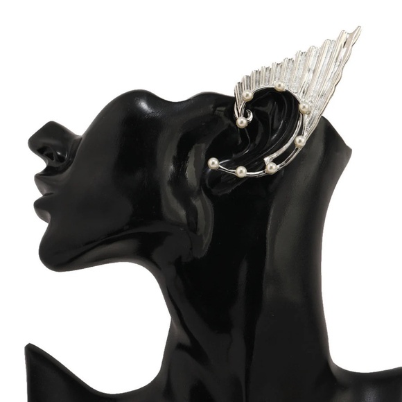 Unique Pair Elf Ear Cuff, Elf Ears, Elf Ear Wraps, Left and Right Ear - Picture 3 of 10